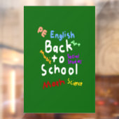 HI54EDU新学期 ウィンドウサイン (シート2)