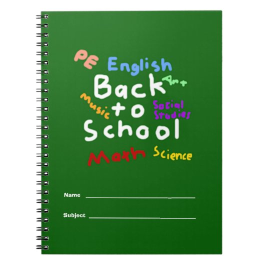 HI54EDU新学期 ノートブック (正面)