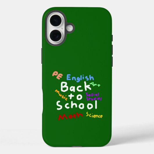 HI54EDU新学期 Case-Mate iPhoneケース (裏面)