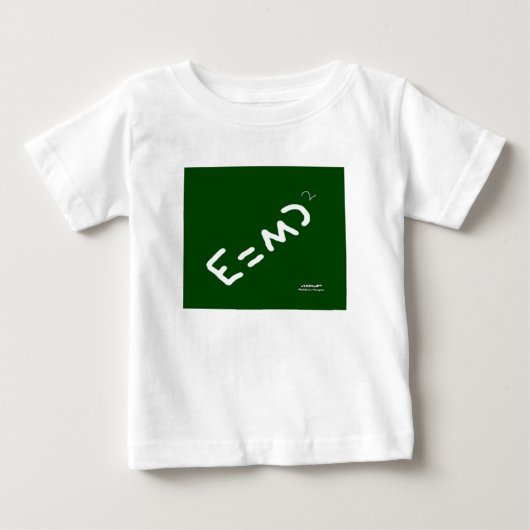 HI54EDU物理相対性理論RVC ベビーTシャツ (正面)