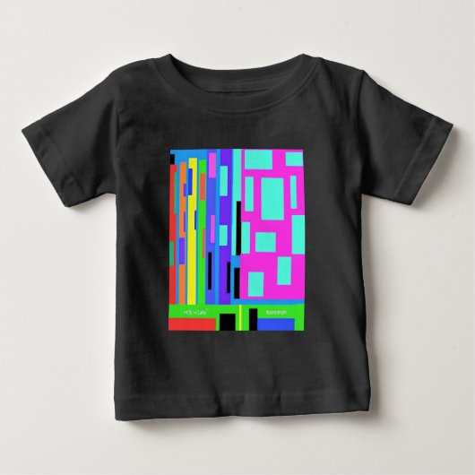 HI54GEO™地域建物 ベビーTシャツ (正面)