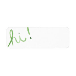 "HI"春水色 ラベル