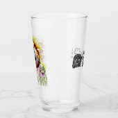 「HI」柴犬 タンブラーグラス (左)