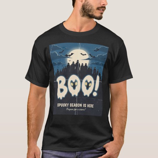 "Hi Boo!" Tシャツ (正面)