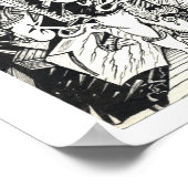 "Hi", by Brian Benson ポスター (角)