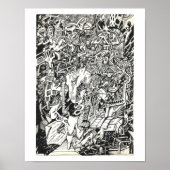 "Hi", by Brian Benson ポスター (正面)