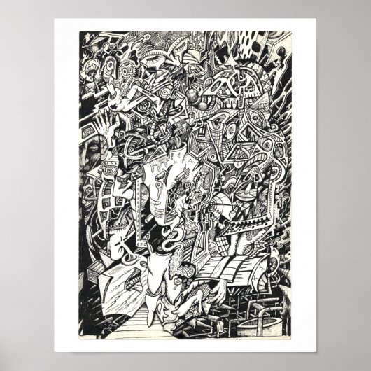 "Hi", by Brian Benson ポスター (正面)