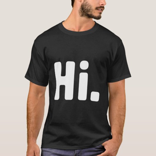 Hi Bye Tシャツ (正面)