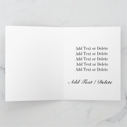 Hi Cookie BIG Greeting Card - SRF カード (内部)