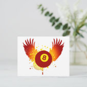 hi-fiビリヤード ポストカード (スタンド正面)