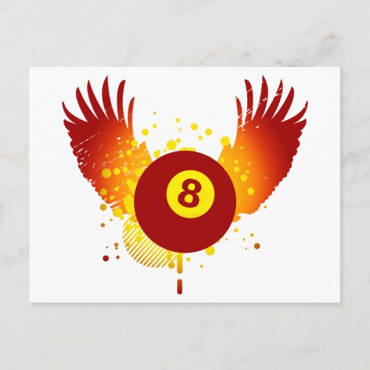 hi-fiビリヤード ポストカード (正面)