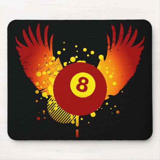 hi-fiビリヤード マウスパッド (正面)