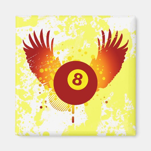 hi-fiビリヤード マグネット (正面)