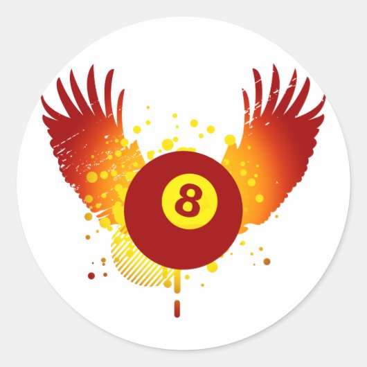 hi-fiビリヤード ラウンドシール (正面)