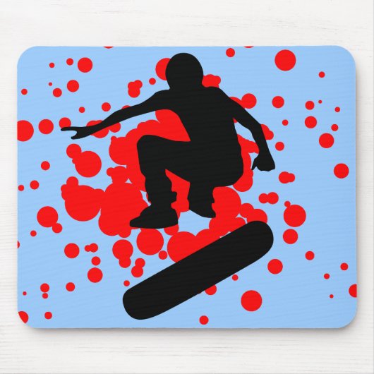 hi-fi skateboarding :バブル: マウスパッド (正面)