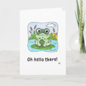 Hi - Frog Card サンキューカード (正面)