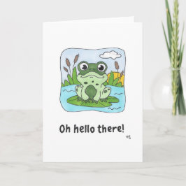 Hi - Frog Card サンキューカード