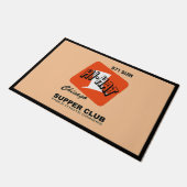 Hi-Hat Supper Club, Rush St.，シカゴ， IL ドアマット (アングル)