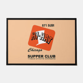 Hi-Hat Supper Club, Rush St.，シカゴ， IL ドアマット