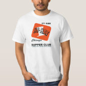 Hi-Hat Supper Club, Rush St.，シカゴ， IL Tシャツ (正面)