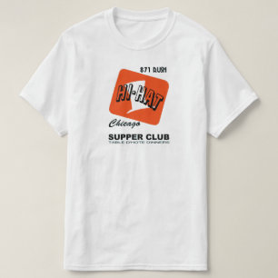 Hi-Hat Vesper Club, Rush St.,シカゴ, IL Tシャツ