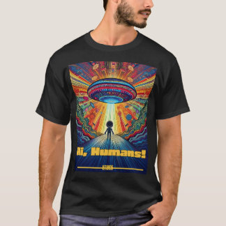 Hi Humans Tシャツ
