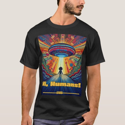 Hi Humans Tシャツ (正面)