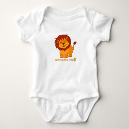 Hi I'm Little One – Cute Baby Lion Kids ベビーボディスーツ