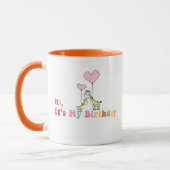 Hi, It’s My Birthday Mug – Fun Celebration Gift Id マグカップ (左)