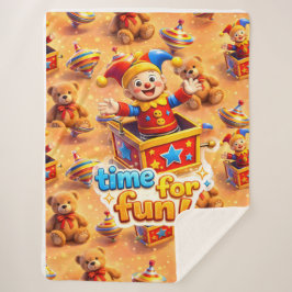 Hi Joy Jester premium シェルパブランケット