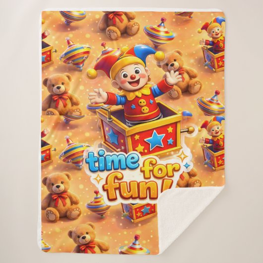 Hi Joy Jester premium シェルパブランケット (正面)