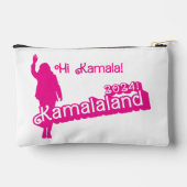 "Hi Kamala" -アクセサリーバッグ（タグラインB） アクセサリーポーチ (裏面)