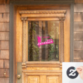 "Hi Kamala" – ウォールデカール（タグラインB） ウィンドウサイン (ホームデコレーション)