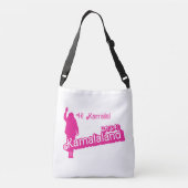 "Hi Kamala" – クロス体バッグ（タグラインB） クロスボディバッグ (裏面)