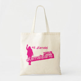 "Hi Kamala" – 予算トート（タグラインB） トートバッグ
