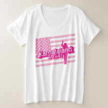 "Hi Kamala" – 女性+ Tシャツ(タグラインなし)