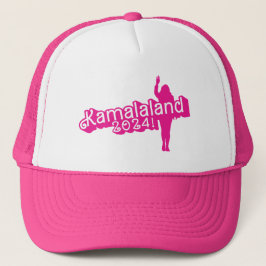 "Hi Kamala" - Trucker Hat （タグラインなし） キャップ