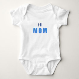 Hi Mom Baby Boy Bodysuit ベビーボディスーツ