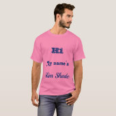 Hi My name's slim Shade Tシャツ (正面フル)