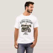 HI NOMAD – Built for the Long Road | ヴィンテージクラシック Tシャツ (正面フル)