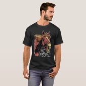 Hi People Graphic Horse Lover Equestrian Rider Hor Tシャツ (正面フル)