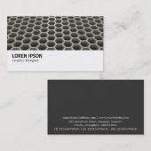 Hi-Phi – ハニカム透視図（温暖） 名刺 (正面/裏面)