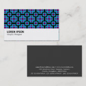 Hi-Phi – 幾何学模様030614 – 色01 名刺 (正面/裏面)