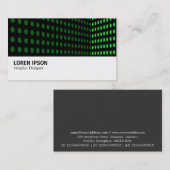 Hi-Phi - 0108 – トーンコーナー – 緑II 名刺 (正面/裏面)