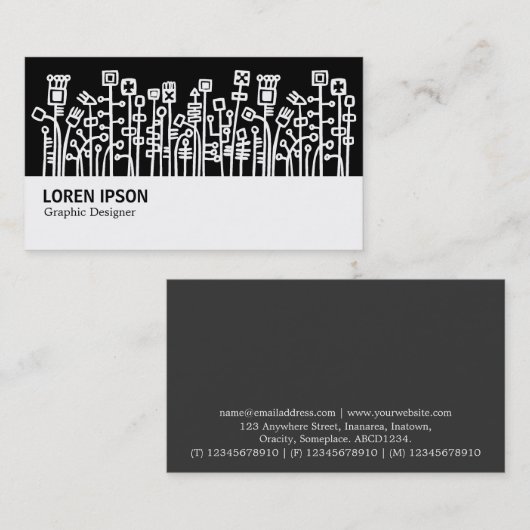 Hi-Phi - 0126 - Cyber Garden 01 名刺 (正面/裏面)