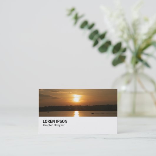 Hi-Phi - 0252 - Sunset over Cardiff Bay 名刺 (スタンド正面)