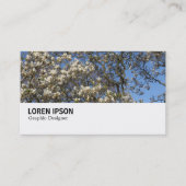 Hi-Phi - 0290 - Magnolia Tree in Blossom 名刺 (正面)