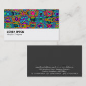 Hi-Phi - 0305 – フラクタル抽象芸術191111a 名刺 (正面/裏面)