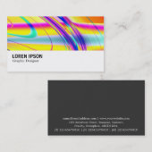 Hi-Phi - 0309 – フラクタル抽象芸術061012f 名刺 (正面/裏面)