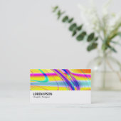 Hi-Phi - 0309 – フラクタル抽象芸術061012f 名刺 (スタンド正面)